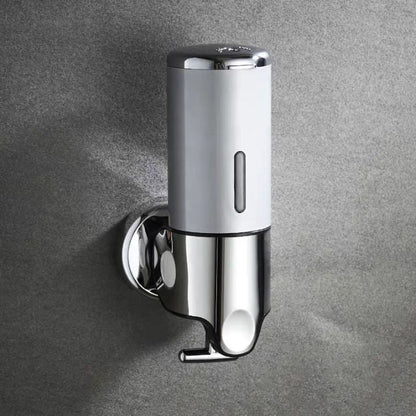 Wandmontierter Seifenspender mit Pumpfunktion | Für Shampoo, Duschgel und Seife