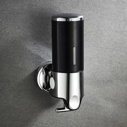 Wandmontierter Seifenspender mit Pumpfunktion | Für Shampoo, Duschgel und Seife