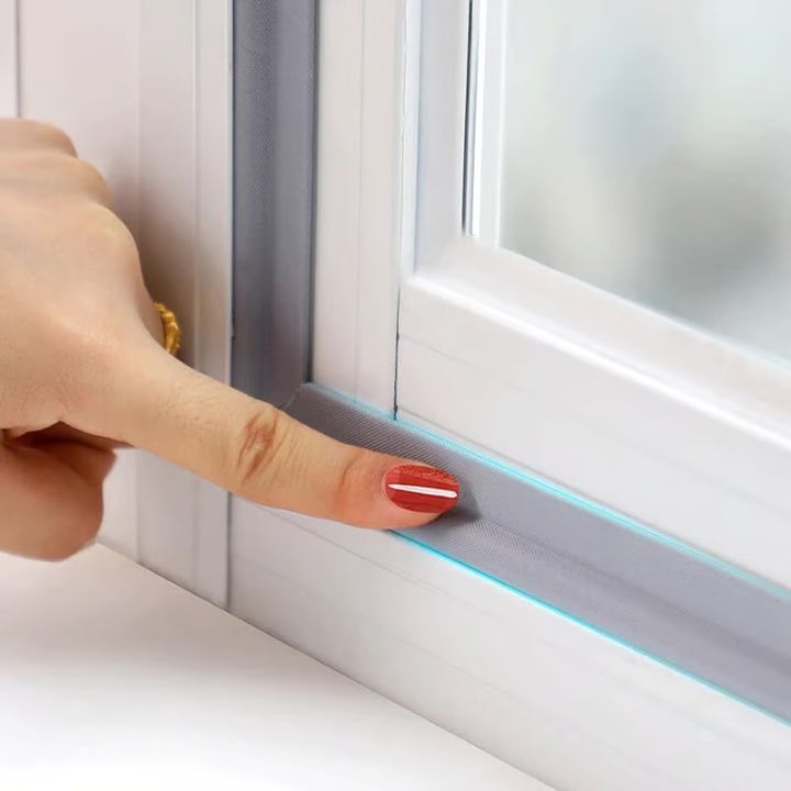 Selbstklebendes Dichtungsband für Türen und Fenster | Zum Abdichten von Spalten
