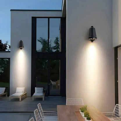 Aussenwandleuchte LED Aluminium