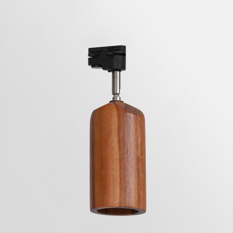Deckenlampe mit Holz-Spots