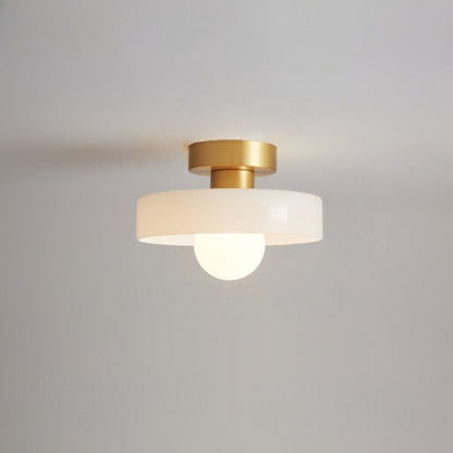 Deckenleuchte rund Glaskugel