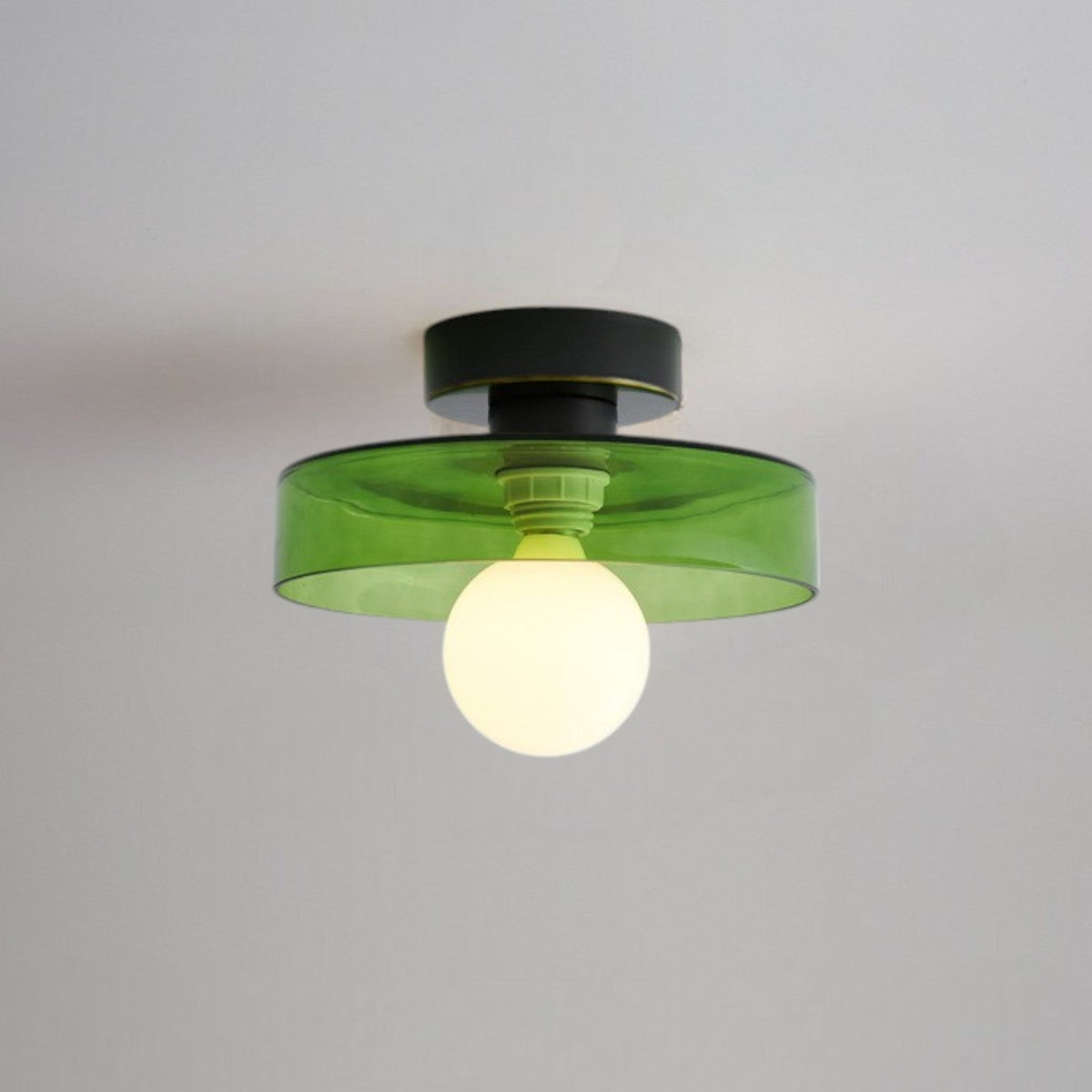 Deckenleuchte rund Glaskugel