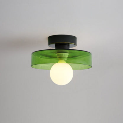 Deckenleuchte rund Glaskugel