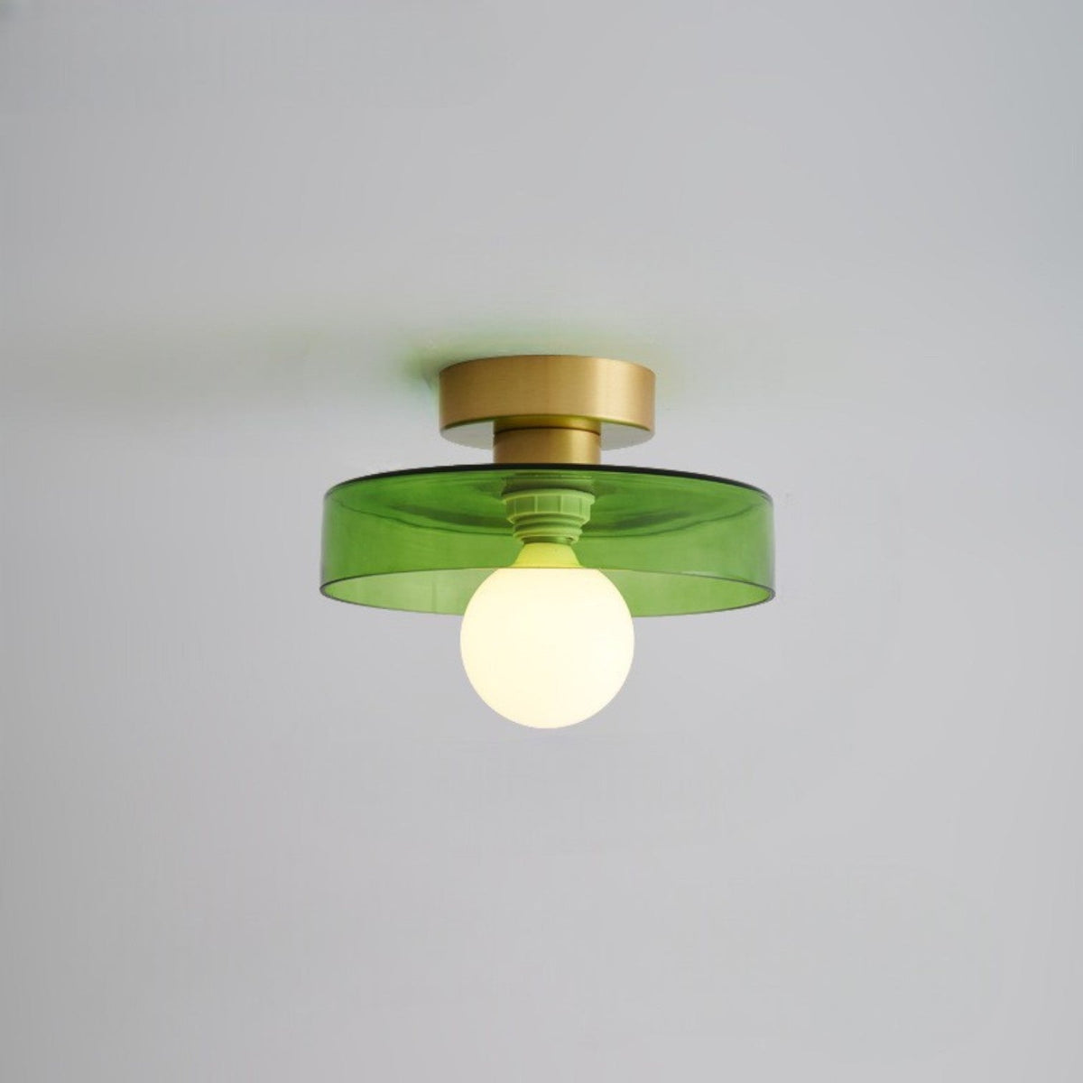 Deckenleuchte rund Glaskugel