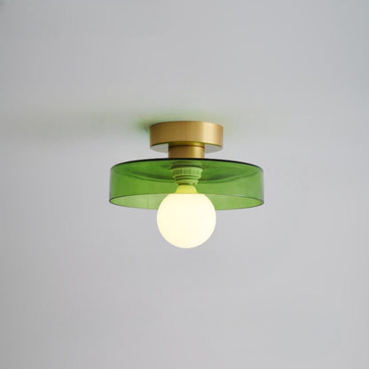 Deckenleuchte rund Glaskugel
