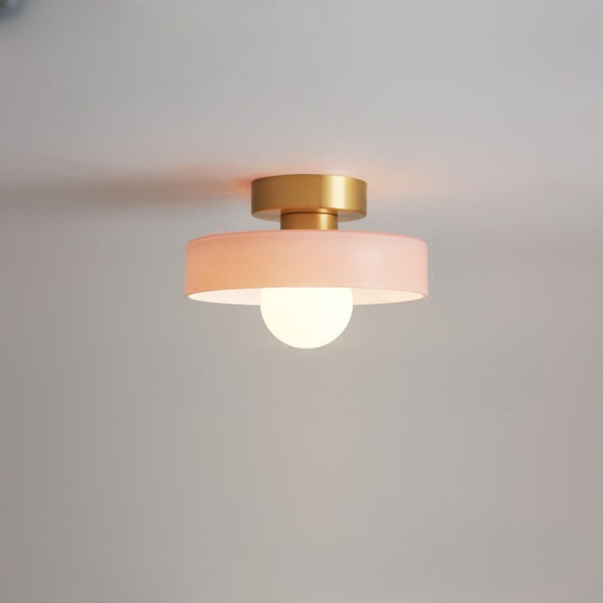 Deckenleuchte rund Glaskugel