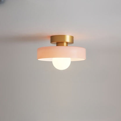 Deckenleuchte rund Glaskugel