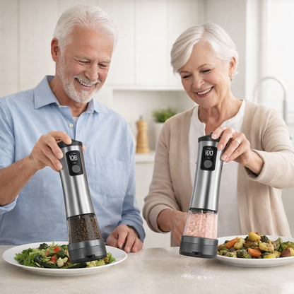 Elektrisches Mühlen-Set mit Ladestation