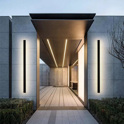 LED Wandleuchte schmal