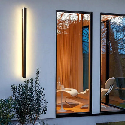LED Wandleuchte schmal