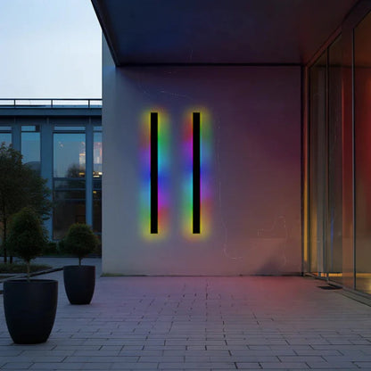 LED Wandleuchte schmal