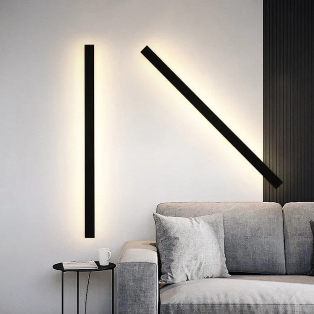 LED Wandleuchte schmal