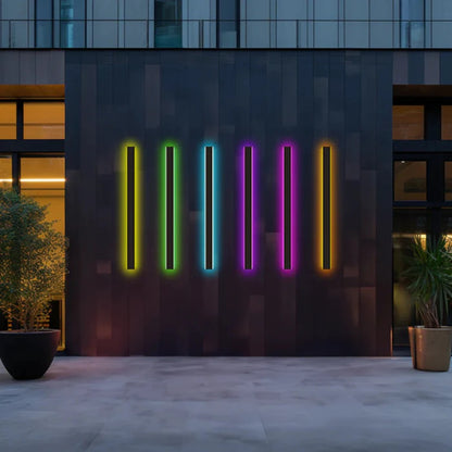 LED Wandleuchte schmal