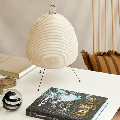 Stehlampe Reispapier Japandi