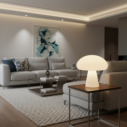 Tischlampe Pilzform LED
